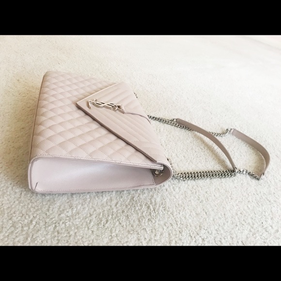 YSL YVES SAINT LAURENT Blush Pink Purse - Picture 2 of 4
